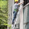 TWOLIIN Víceúčelový žebřík 4x3 Hliník s plošinou 6 v 1 Náhled obrázku produktu 9