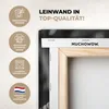 MuchoWow® - Obraz na płótnie - Lwy - Zwierzęta - Czarny - Podgląd zdjęcia produktu 3
