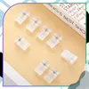 Mini clip autoadesive, porta foto e appunti trasparenti, 50 Anteprima dell’immagine prodotto 10