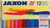 A box of Jaxon oil pastels with a colorful smear of paint on the front. Podgląd zdjęcia produktu