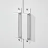 HOMCOM Sideboard mit Lamellentüren Metallschrank mit Produktbild-Vorschau 9