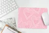 MuchoWow® Mauspad Mousepad Herzen - Muster - Rosa 27x18 cm Produktbild-Vorschau 6