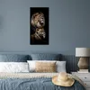 MuchoWow® Poster Löwe - Löwin - Porträt 40x80 cm - Produktbild-Vorschau 4