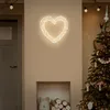 ECD Germany LED Deko Herz Weihnachten Fensterdeko mit Timer Produktbild-Vorschau 8