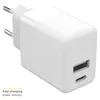 Nástenná nabíjačka Accezz - Nabíjačka - USB-C a USB port - Náhľad obrázku produktu 3