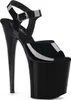 FLAMINGO-808N Damen Sandale von Pleaser, Schwarz  , EU 44, Produktbild-Vorschau 1