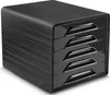 CEP Office Solution Schubladenbox Smoove schwarz 107111011 Produktbild-Vorschau 1