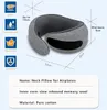 Reisekissen Flugzeug, Nackenkissen Reise, Travel Pillow, Produktbild-Vorschau 5