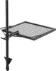 A black metal grill grate attached to a pole with a stake at the bottom, isolated on a white background. Náhled obrázku produktu