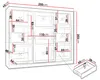 MIRJAN24 Schwebetürenschrank Norlio 250, Garderobe mit drei Produktbild-Vorschau 5