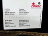 A tag with product features in multiple languages. Voir les images du produit