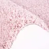 Shaggy Hochflor-Teppich Uni 500 Rosa 80x300 cm Produktbild-Vorschau 3