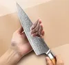 XinZuo - Damast Kochmesser - B37 Lan Serie Produktbild-Vorschau 8