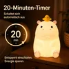 USB Nilpferd-Nachtlicht,3-stufig Produktbild-Vorschau 4