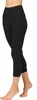 Merry Style Damen 3/4 Leggings MS10-302 (Schwarz, L) Produktbild-Vorschau 3