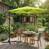 Sekey Ampelschirm Ø300cm Sonnenschirm UV50+ mit Kurbel & Produktbild-Vorschau 8