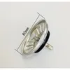 1 Pcs edelstahl + Gummi Küche Waschbecken Filter Produktbild-Vorschau 7