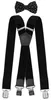 Fabio Farini - 1 Stück Herren Hosenträger Pack 4cm X-Form Produktbild-Vorschau 1