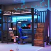 okwish Patrová postel 90x200 s matrací kovová postel se Náhled obrázku produktu 2