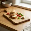 TAGLIERE IN ROVERE con manico e laccio 43x19,5x2 cm Anteprima dell’immagine prodotto 5