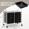GOPLUS Rollwagen mit 12 Schubladen stapelbar, Rollcontainer Produktbild-Vorschau 5