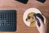MuchoWow® Mauspad Mousepad Tiere - Erdmännchen - Rosa 20x20 Produktbild-Vorschau 4