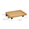 Relaxdays, tavolino da letto, mini comodino a incastro, per Anteprima dell’immagine prodotto 4