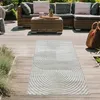 Moderner Outdoor Teppich wetterfest Terrasse Balkon Produktbild-Vorschau 2