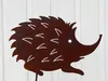 Igel mit spitzer Nase 16x25cm zum Stecken Gartenstecker Produktbild-Vorschau 2