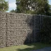 Gabione mit Deckel 200x100x200 cm Verzinktes Eisen Produktbild-Vorschau 2