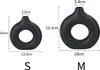 CEMABT Handmade Vase Noir mat Céramique pour déco Lot de 2 Voir les images du produit 2