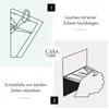 Casa Chic Bilderrahmen mit Passepartout, 32x24 cm Produktbild-Vorschau 7