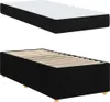 vidaXL Struttura letto con materasso nero 90 x 190 cm in Anteprima dell’immagine prodotto 4