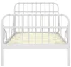 vidaXL Výsuvná posteľ biela kovová 80x130/200 cm Náhľad obrázku produktu 3