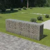 vidaXL Mur de gabions avec couverture Acier galvanisé Voir les images du produit 8