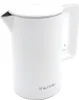 A white electric kettle. Podgląd zdjęcia produktu