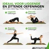 Tunturi Yoga Mat 8mm - Pilates mat - Extra dikke fitness Productafbeelding-voorbeeld 4