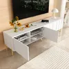 AIORBER TV-Schrank, minimalistischer Stil, goldene Beine, Produktbild-Vorschau 3