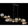 Globo Lighting Hängeleuchte Metall Nickel matt, 13x G9 LED Produktbild-Vorschau 3