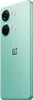 A close-up, angled view of the back of a green smartphone. Produktbild-Vorschau