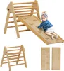 AIYAPLAY 2 in 1 Klettergerüst Set mit Rutsche, Produktbild-Vorschau 1