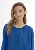 Chemisier pour femme SAPORTA - bleu, taille M Voir les images du produit 4
