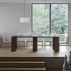 Ausziehbare Konsole 78x47/299 cm Allin Walnuss Produktbild-Vorschau 11