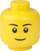 LEGO Aufbewahrungsbox STORAGE HEAD BOY, gelb, L, 8.5 Liter, Produktbild-Vorschau 1