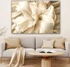 Leinwandbilder 120x80 cm - Beige Blume, moderne Wandbilder Produktbild-Vorschau 6