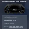Cluster LCD CarPlay wireless da 12,3'' con tachimetro Anteprima dell’immagine prodotto 4