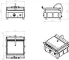 Kontaktgrill mit gerillten Grillflächen, 2,5 kW, 50-300 °C, Produktbild-Vorschau 2
