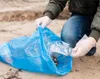 Müllsäcke 60L 100 Stück blau – reißfest mit Zugband große Rolle Abfallsäcke universal Podgląd zdjęcia produktu