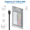 deleyCON USB-C Festplattengehäuse 2,5 Zoll - USB 3.1 Gen 1 Produktbild-Vorschau 5