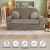 Kindersofa aus Cord mit Verlängerung – Mehr Platz, mehr Produktbild-Vorschau 4